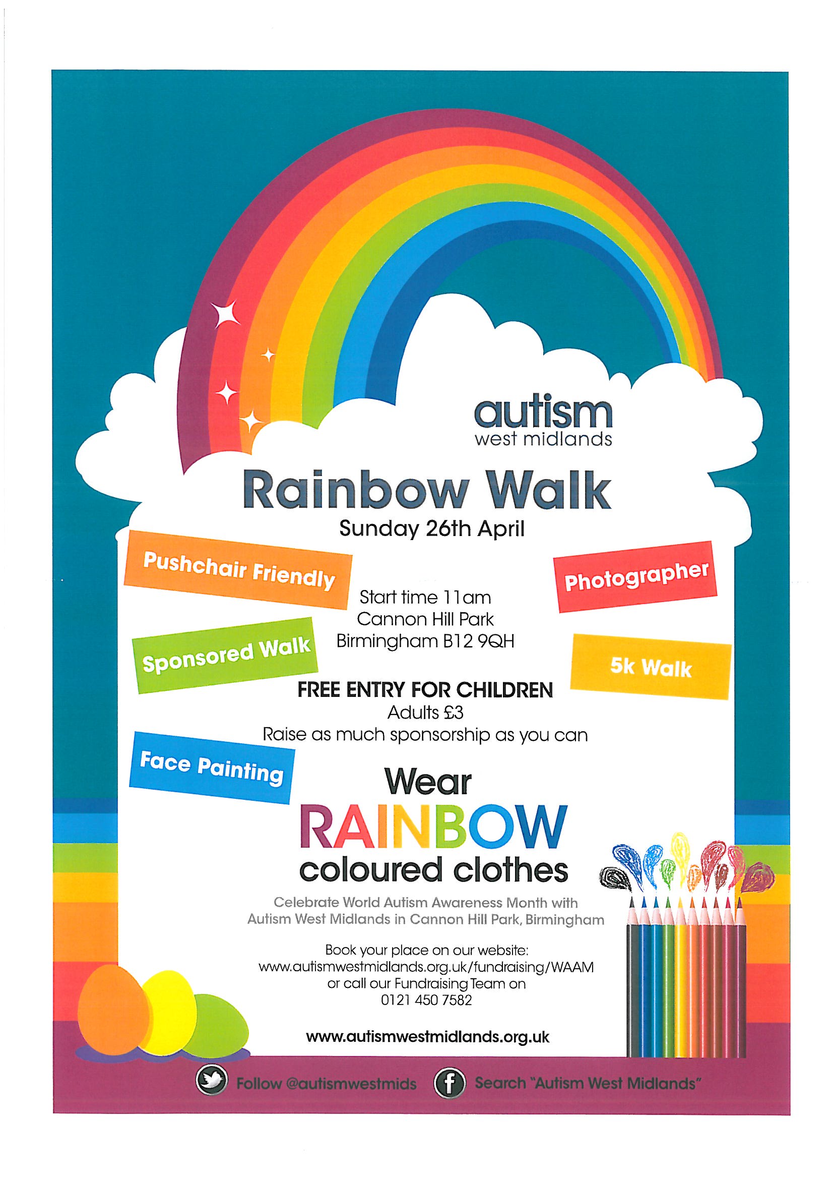 Rainbow Walk Flyer